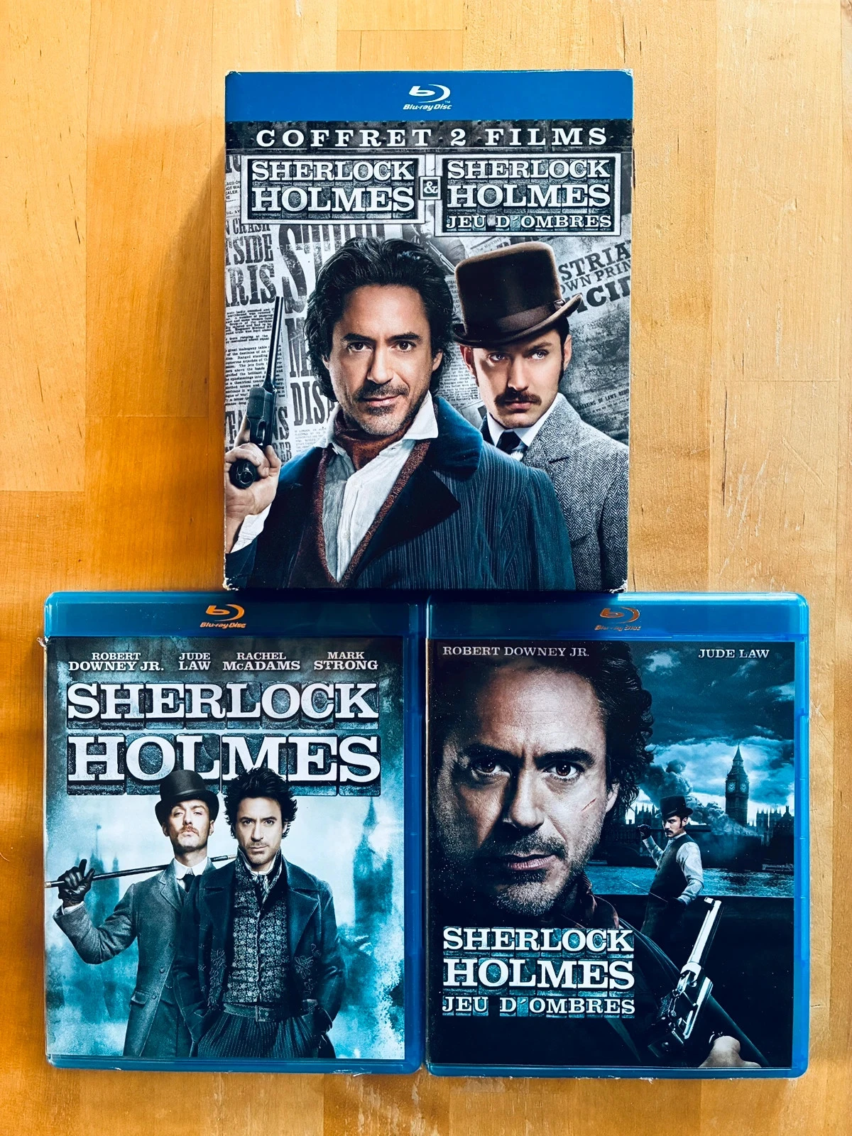 Caja de 2 Blu-ray Sherlock Holmes y Juegos de Sombras de Guy Ritchie – photo 3